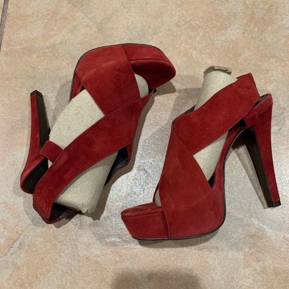 Diane Von Furstenberg DVF zia heel sandal platform - Picture 2 of 12